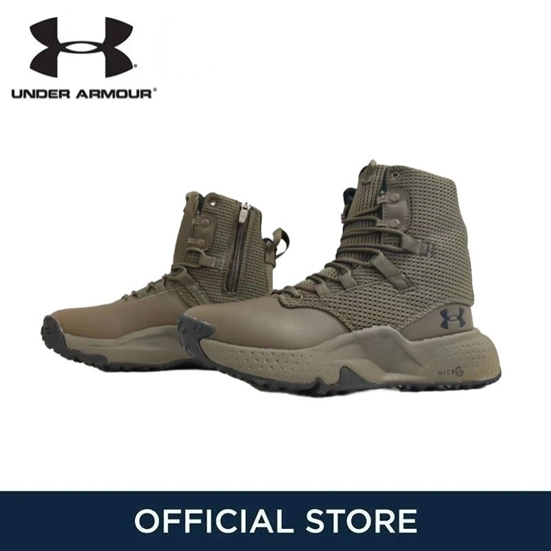 High Cut Under Armour Shoes Durable Mountaineering Waterproof