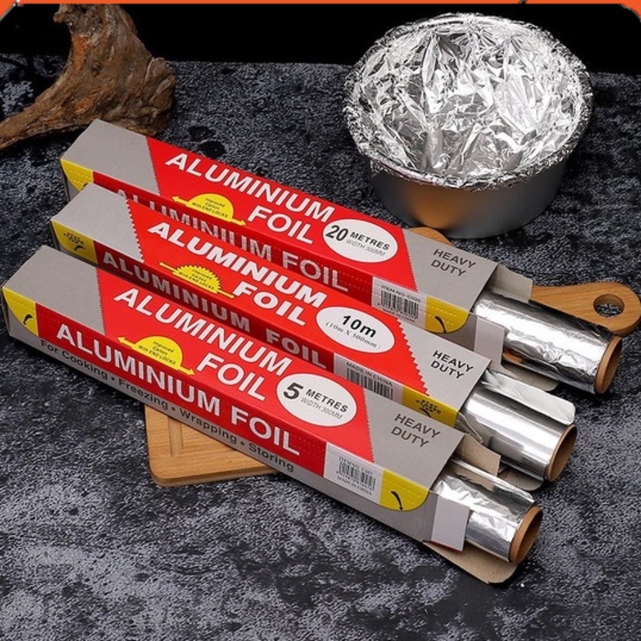 Cuộn giấy bạc nướng đồ ăn aluminium _mqs