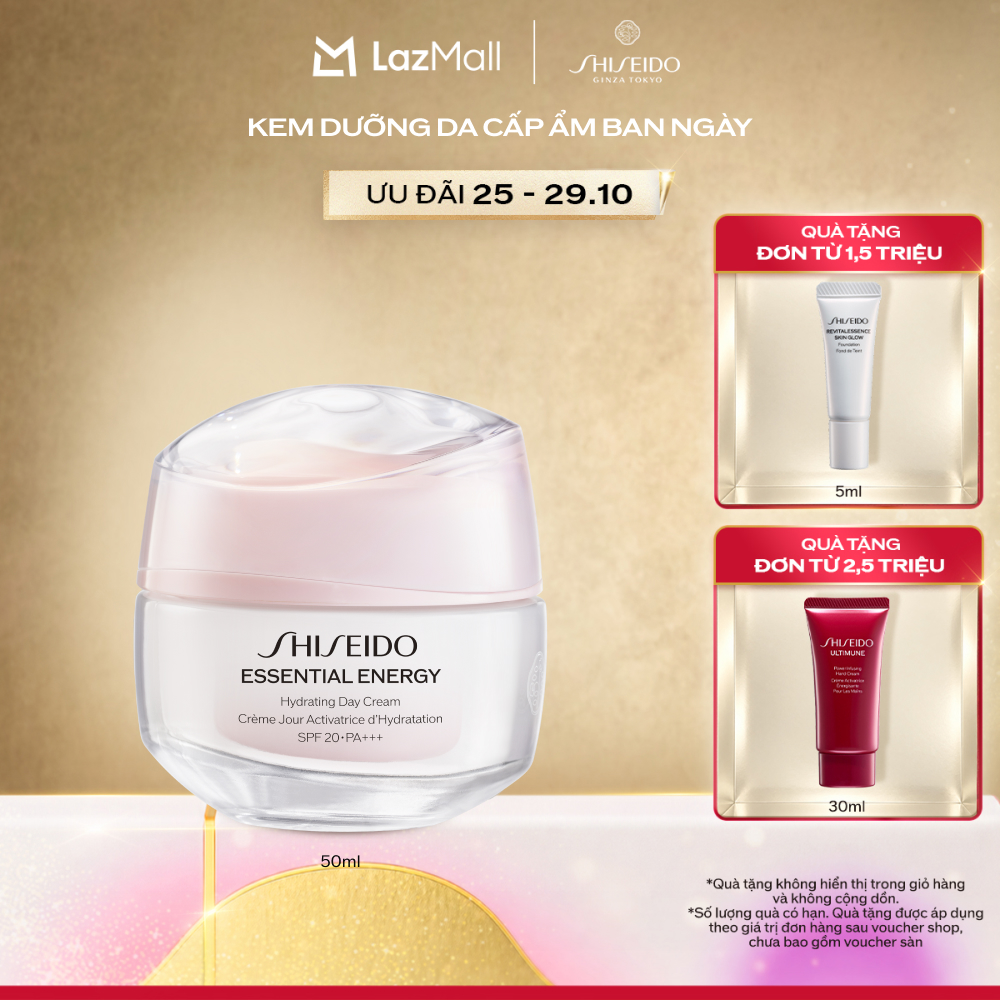Kem dưỡng da ban ngày Shiseido Essential Energy Hydrating Day Cream 50ml