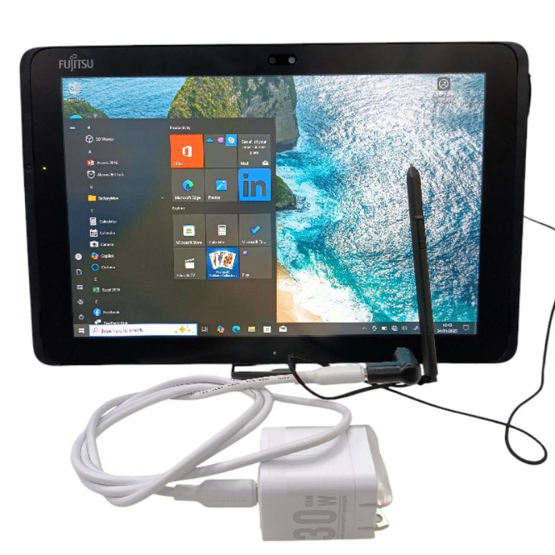 Máy tính bảng bảng Fujitsu arrows tap Q508/Q507 ram 4.ssd 64Gkèm sạc 12v+bút chính hãng - 6