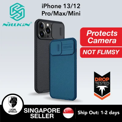 [SG] Nillkin CamShield Pro Case Casing Cover, Compatible with Apple iPhone 13 Pro Max / 13 / 13 Pro / 13 Mini / 12 Series