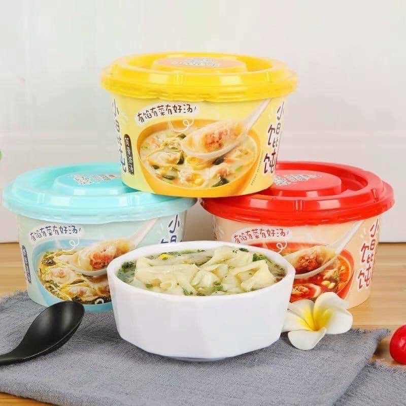Sủi Cảo Hoành Thánh Lá Ăn Liền Tiện Lợi