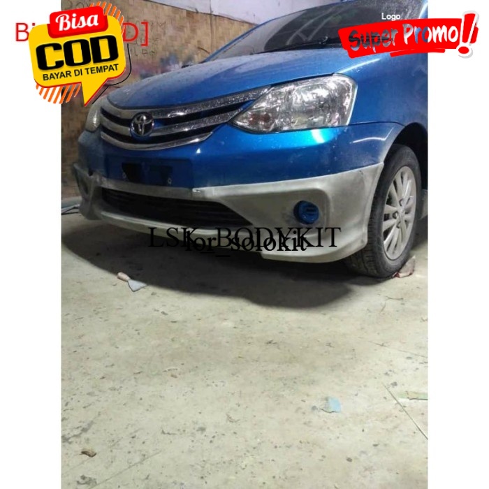 Promo Bemper Body Kit Bodykit Etios Valco Tom'S . Bodikit Body Kit Grade-A Lentur-Tebal-Kuat Harga 632,500 rupiah*Gratis Ongkir