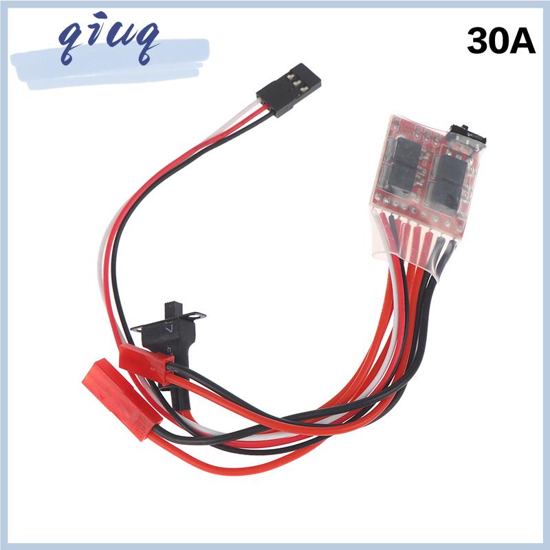 [qiuq] Micro ESC 10A 15A 20A 30A chải ESC RC ESC điện tốc độ điều khiển cho Diy Mini 1 16 1 18 1 24 RC Xe thuyền TANK W phanh - 2