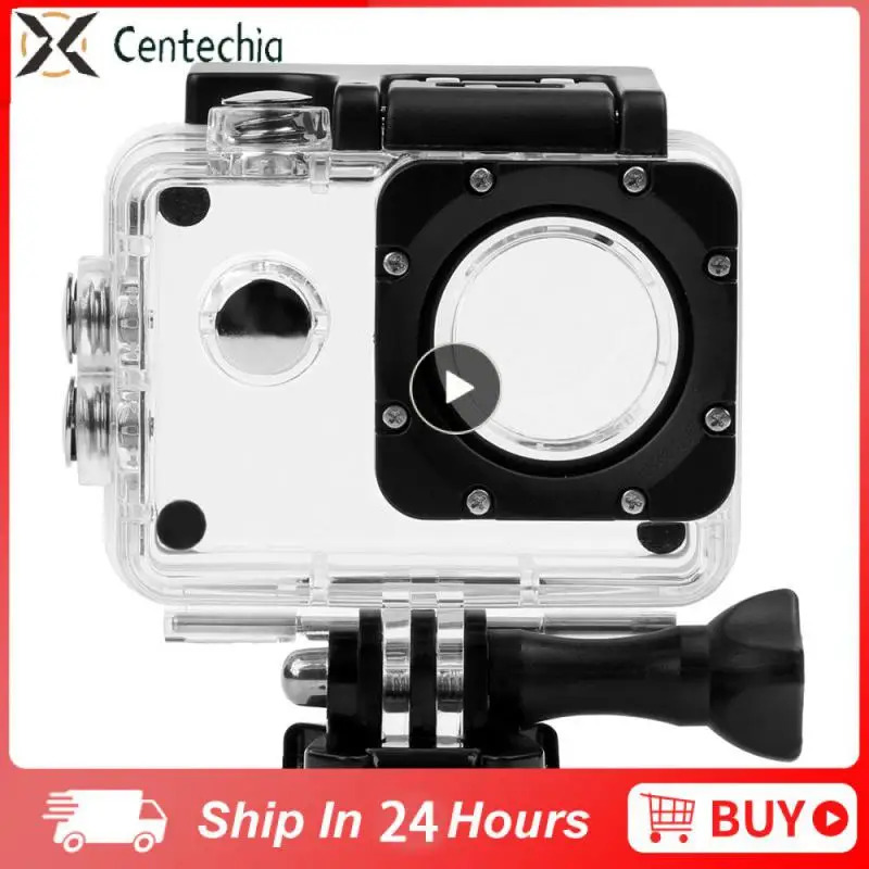 Ốp lưng chống nước cho máy ảnh hành động SJCAM SJ4000/Eken H9/H9R/akaso ek7000/ek5000 Phụ kiện vỏ bảo vệ vỏ lặn
