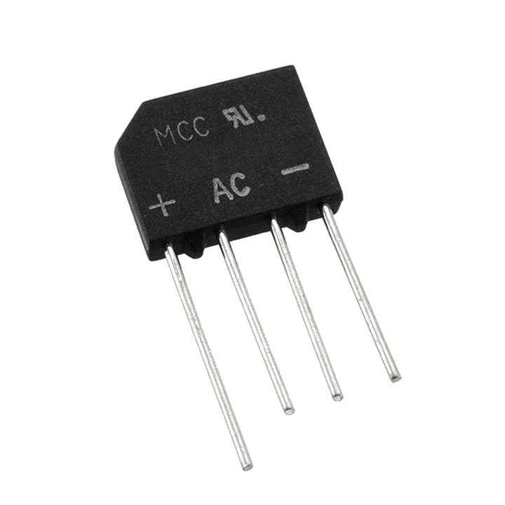 Diode cầu 2a dẹt - kbp206 2a 600v