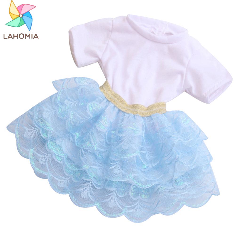 lahomia doll Dress Outfit, & Short Sleeve Dress Outfit for 18inch Dolls