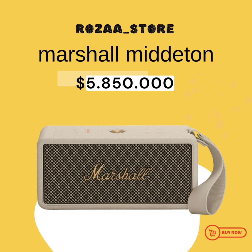 Loa bluetooth không dây marshall middleton newseal - mới 100%, bảo hành 12 tháng, 1 đổi 1 trong 30 ngày.