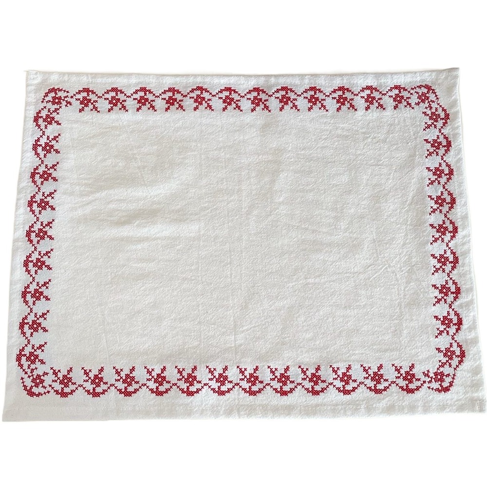 ECOCOKU Hình vuông Tấm lót bữa ăn thêu hoài cổ Cotton nguyên chất 2937cm Khăn ăn để bàn Tấm lót đĩa Thuận tiện Thảm trang trí để bàn Nhà - 2