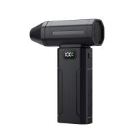 LABAICAI Tốc độ có thể điều chỉnh Máy thổi tuyết mini Cài đặt 5 cấp độ Động cơ không chổi than Máy thổi bụi khí nén Gió siêu mạnh Pin sạc lại được Máy thổi khí điện Vệ sinh xe hơi