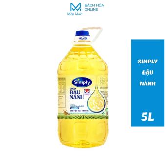 Dầu ăn Simply đậu nành 5L - Dầu ăn chất lượng