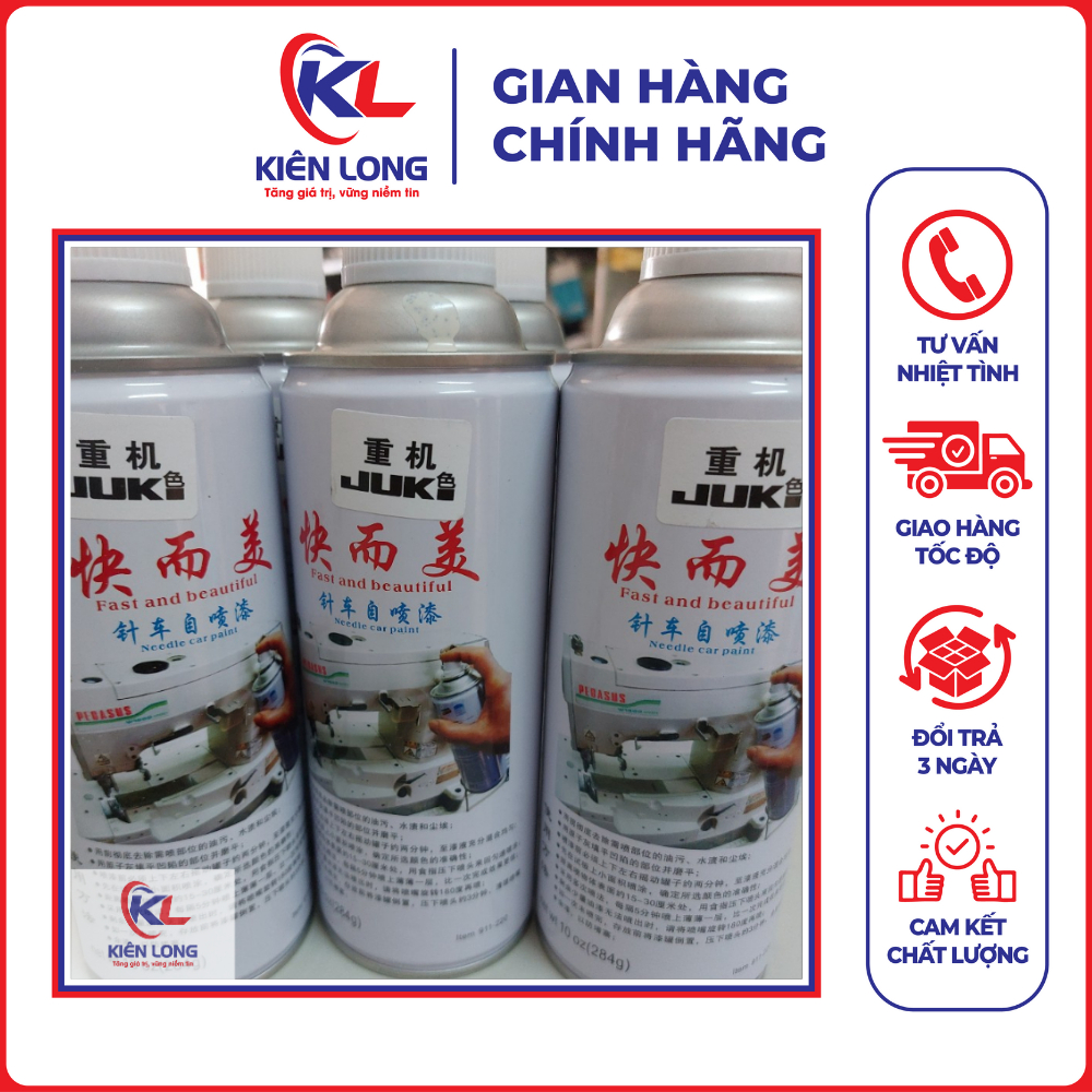 Sơn sịt máy may công nghiệp chính hãng sơn sịt juki, pegasu,brother,siruba...