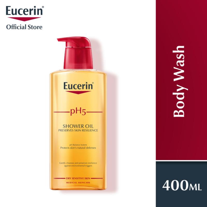 Buy Eucerin Body Wash Unisex ph5 Creme Shower Oil with Pump 400ml Singapore