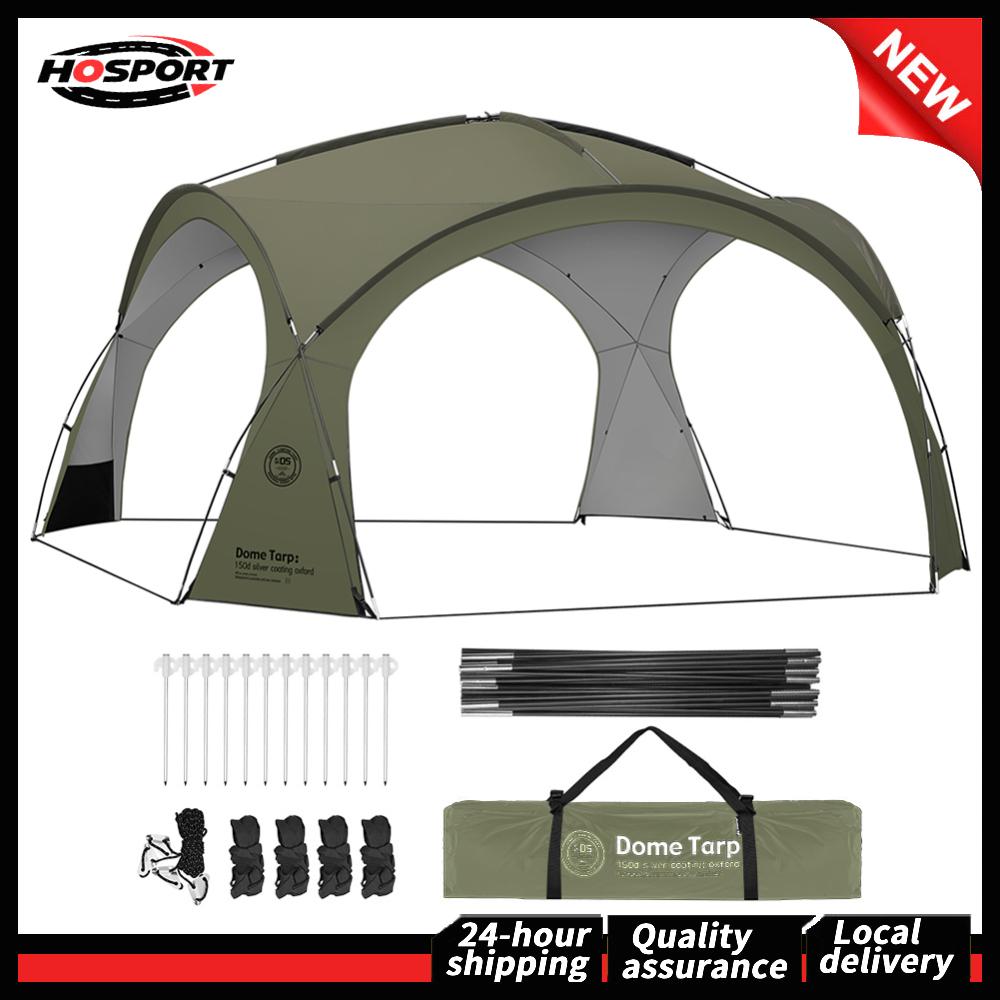 BBQ Sun Shelter Canopy 8-12 Person Outdoor Tent Dome Shelter for Beach Camping ราคา 662 บาท*ส่งฟรี