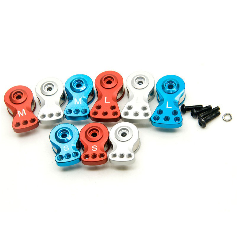 (SQGJ) 25T Teeth Tooth Half Servo Arm Horn for 1/8 1/10 RC Car Boat FUTABA///ACOMS//AITEC//SAVOX - 2
