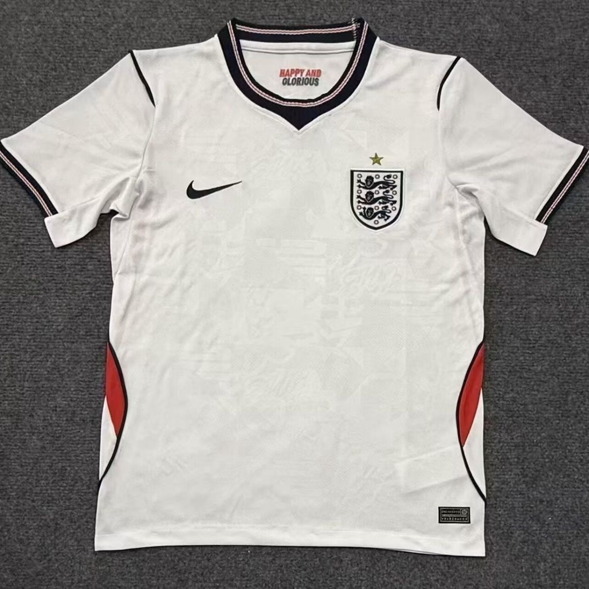 2026 World Cup New England Home Fan Version Jersey Short-sleeved Embroidered Top