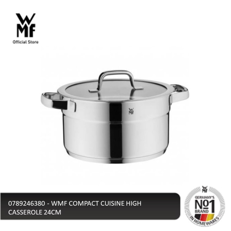 0789246380 - WMF COMPACT CUISINE HIGH CASSEROLE 24CM Singapore