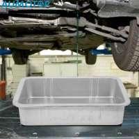 AUMOTOP Automotive Oil Drain Pan Easy To Clean Universal Solid Construction Rust Resistant Oil Change Pan for Boat for Motorcycle