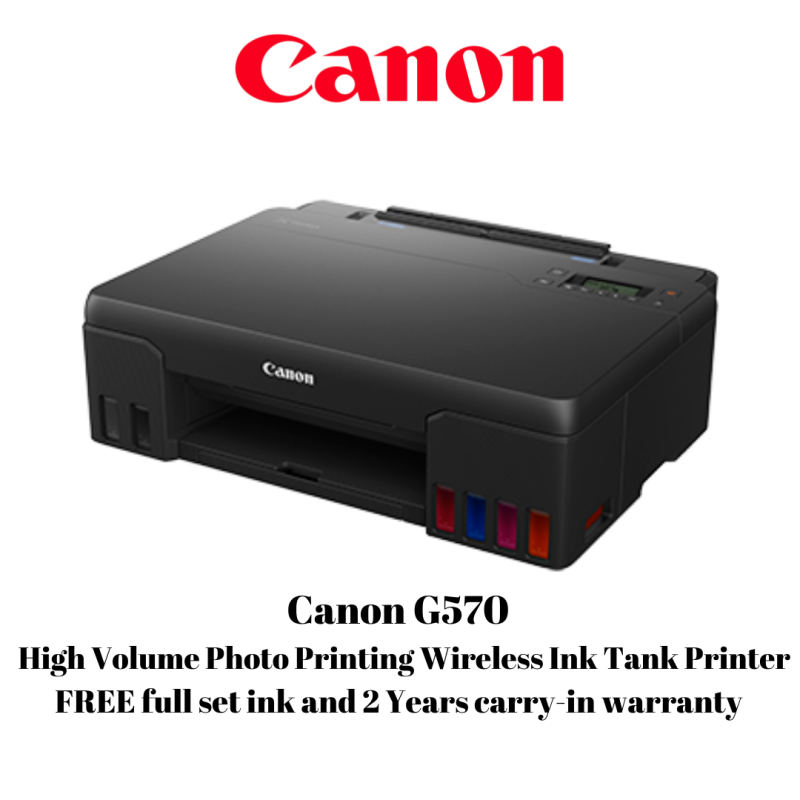 Canon G570 High Volume Photo Printing Wireless Ink Tank Printer G 570 Singapore
