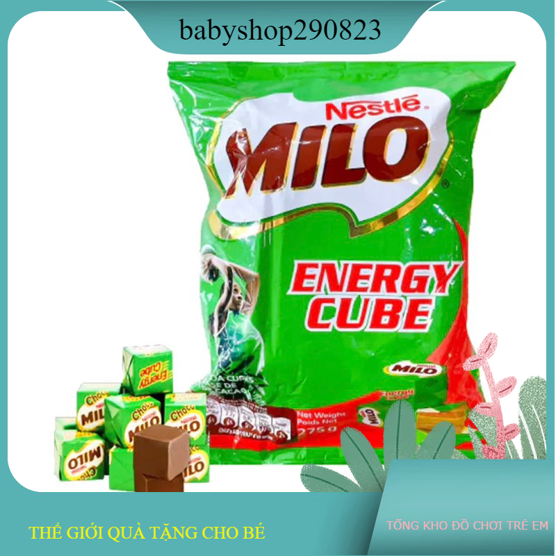gói 100 viên kẹo milo cube