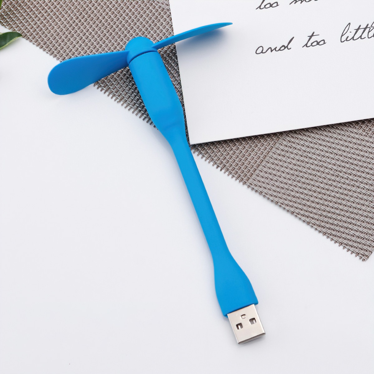 Quạt USB mini 2 cánh rời siêu mát - Quạt sử dụng cho điện thoại, laptop cổng usb tiện dụng GA625