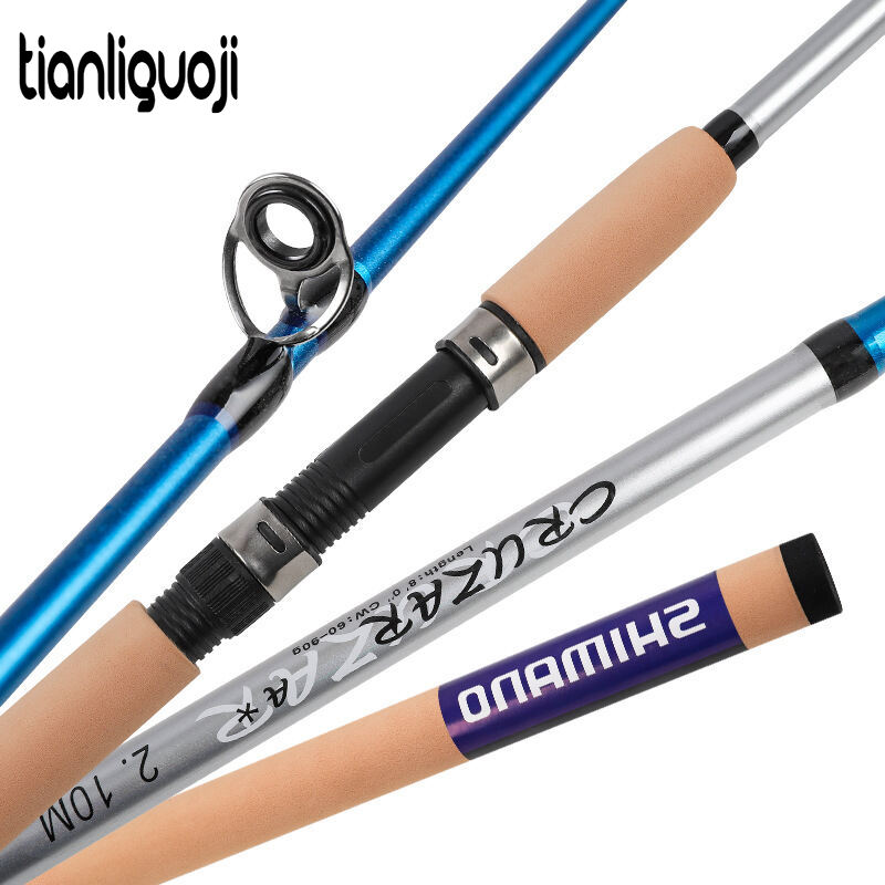 Spinning Casting Fishing Rod Telescopic Fast Action Light Fishing