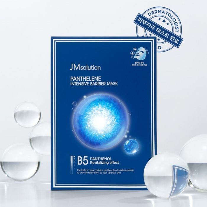 Mặt Nạ Dưỡng Ẩm Chuyên Sâu JM Solution B5 Panthelene Intensive Barrier Mask (1 miếng)