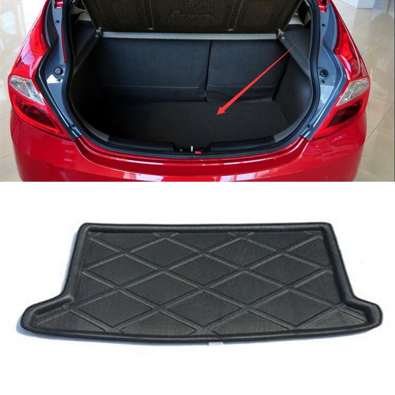 1PC EVA cho 2011-2016 Hyundai Accent Solaris Verna hatchback sedan phía sau hành lý thảm hành lý bảo vệ bao gồm pad