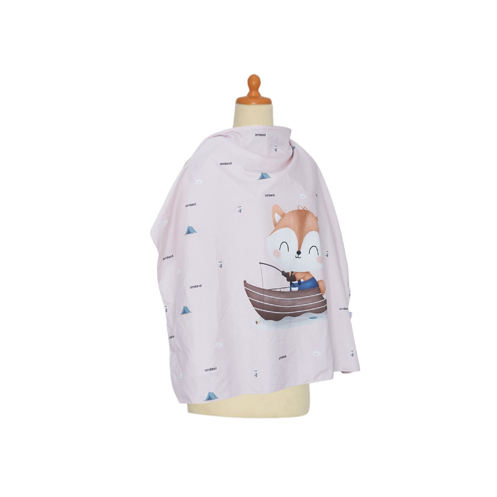 Omiland Apron Penutup Ibu Menyusui / Busui Fox / Otter Series - OP 01051-2 / OP 01011-3