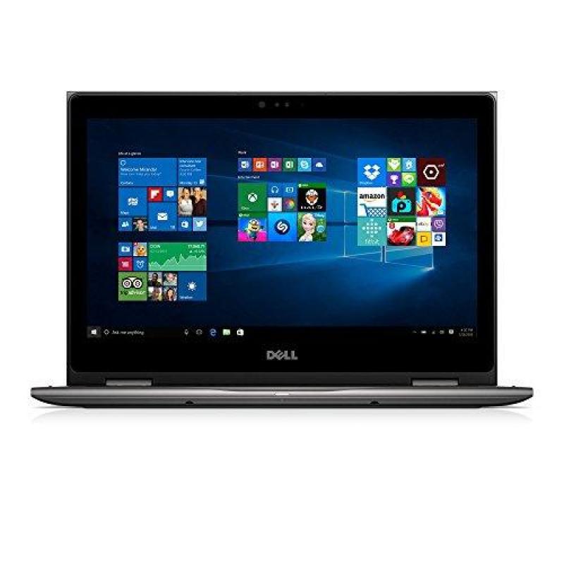 Dell i5368-0502GRY 13.3 FHD 2-in-1 Laptop (Intel Core i3-6100U 2.3GHz Processor, 4 GB RAM, 500 GB HDD, Windows 10) Gray