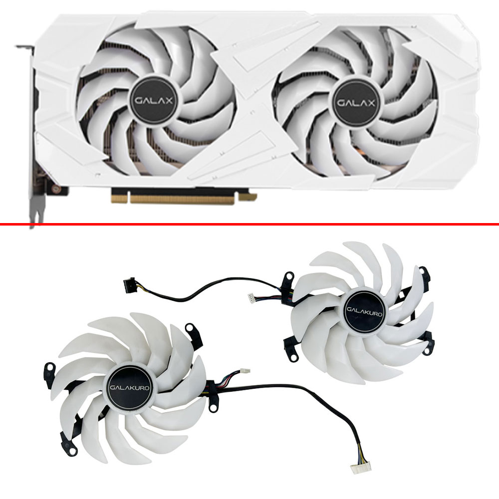 【Online】 For Kfa2 Galaxy Rtx 3060 3060ti 3070 3070ti Ex White Cooling Fan Rtx3060 Rtx3060 Ti Rtx3070