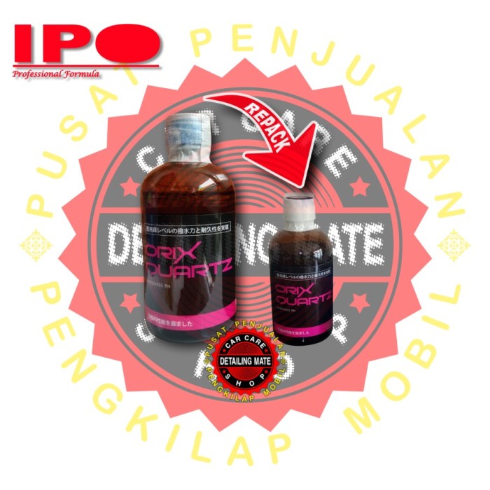 X QUARTZ COATING JAPAN 9H 100ML (Z0026) Harga 1,170,000 rupiah*Gratis Ongkir