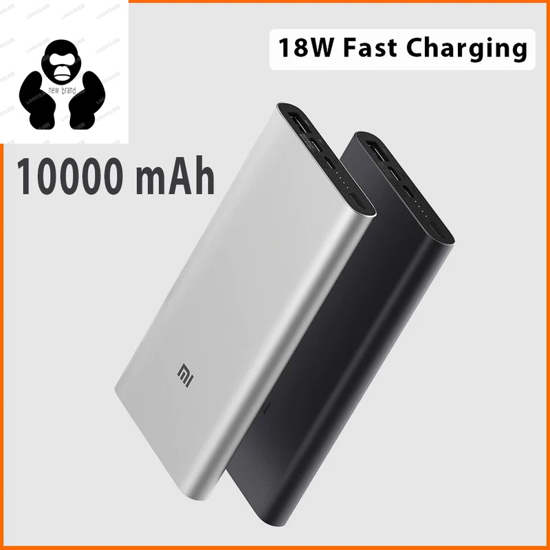 Brand New Xiaomi 3 10000Mah 18W Plm12Zm Dual-Way Fast Charging Original Mi Mobile for iPhone 14 Welcome to Our Store ราคา 936 บาท*ส่งฟรี