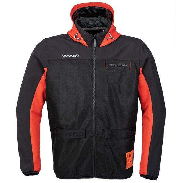 TAICHI JAKET RSJ334 BLACK ORANGE | JAKET RIDING | ORIGINAL TAICHI 100% Harga 3,100,000 rupiah*Gratis Ongkir