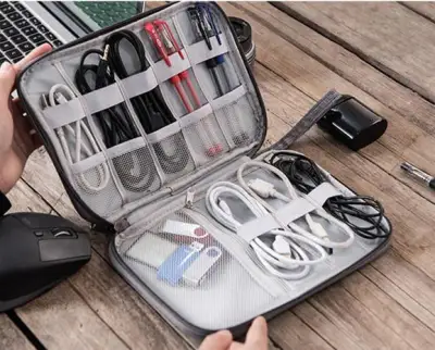 Portable Travel Digital Storage Bag Multifunction USB Date Cable Earphone Wire Charger Organizer Travel Kit Case Pouch