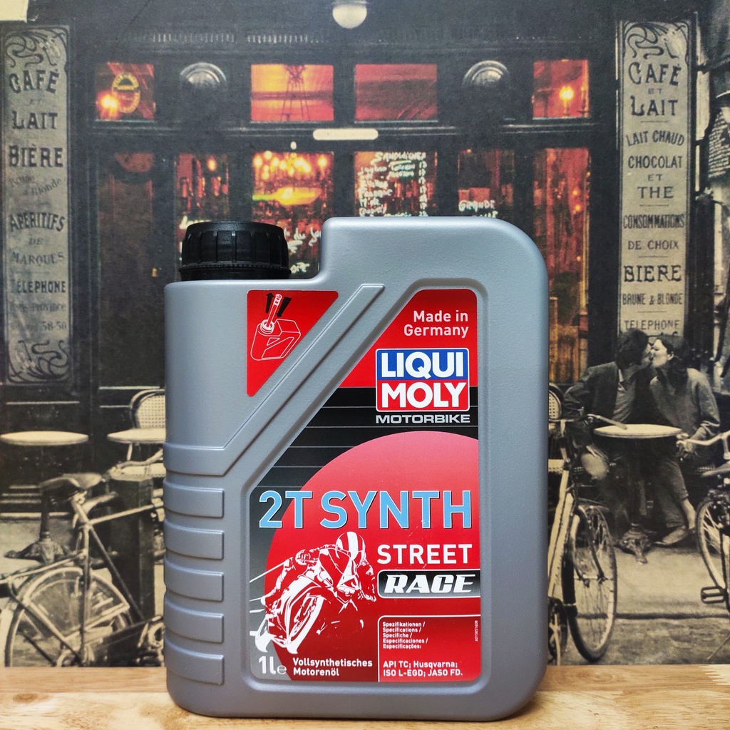 Nhớt 2 thì liqui moly street race 2t synth