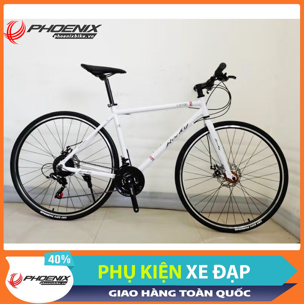 Phoenixbike.vn Xe đạp touring Rocky CR700 khung nhôm 2022