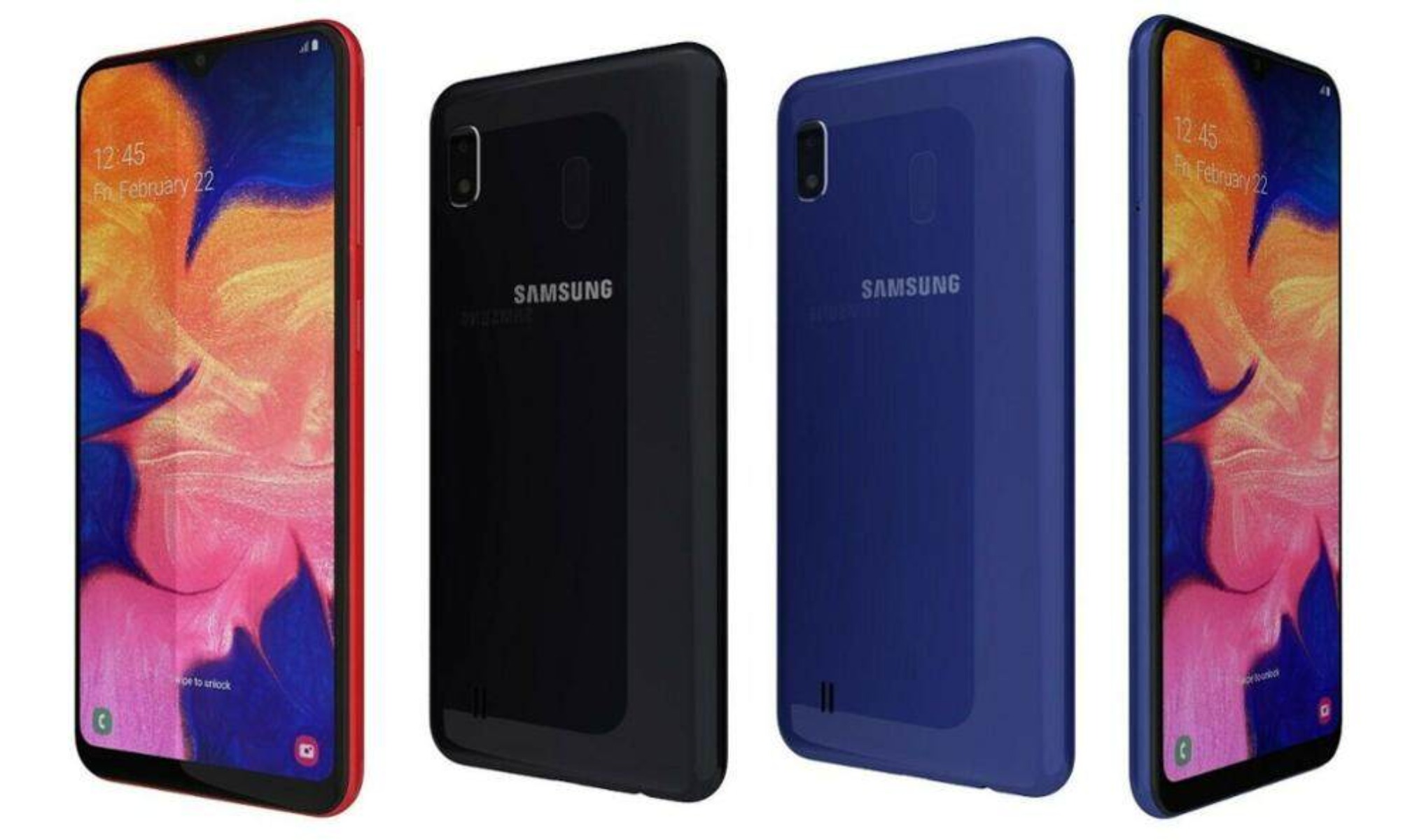 Samsung Galaxy A10 A105F Dual Sim Global Version 2GB RAM 32GB ROM 6.2 13MP 4G LTE Original Smartphone ราคา 2,578 บาท*ส่งฟรี