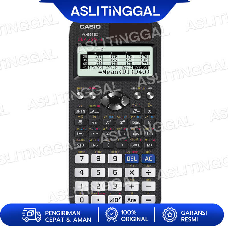 Casio Resmi Kalkulator Calculator Scientific Casio Fx-991ES-Plus Kalkulator Casio Original Scientific Calculator Casio Scientific
