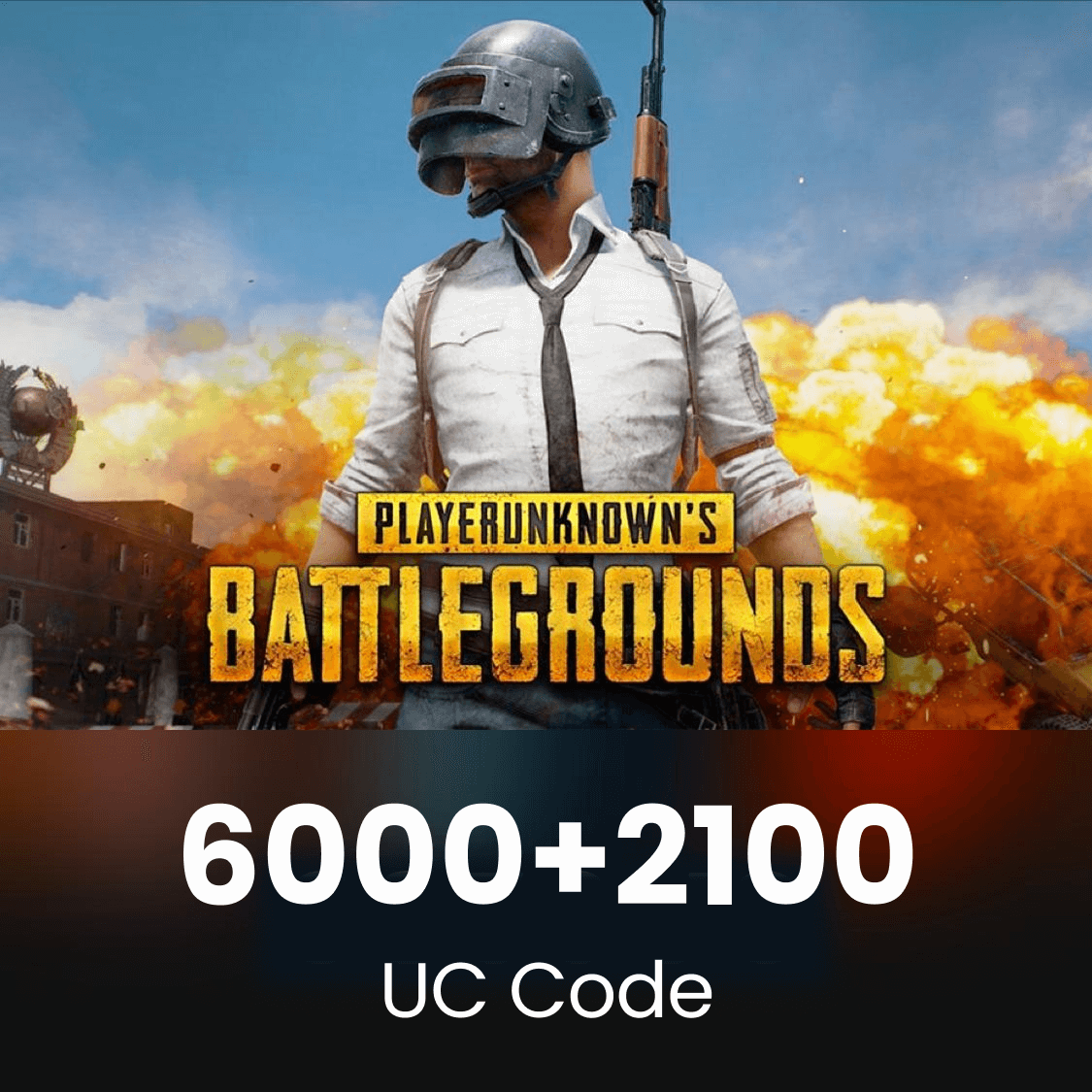 Pubg m 6000+2100 Uc Code ราคา 3,096 บาท*ส่งฟรี