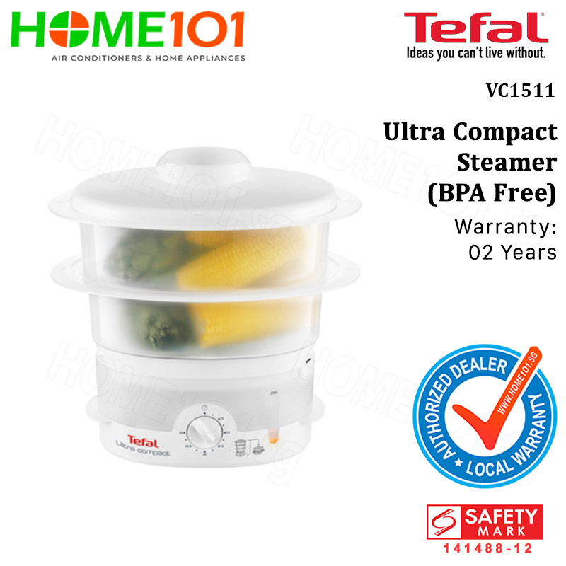 Tefal Ultra Compact Steamer (BPA Free) VC1511 Singapore