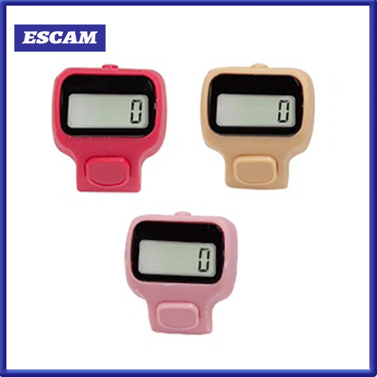 Norman Malthus Electronic Ring Counter 5-digit Number Count Clicker 3pcs Electronic Finger Ring Counter with Led Light 5-digit Digital Clicker Tally Counter Manual Resettable Mini Handheld Counting Tool for Sports ราคา 119 บาท*ส่งฟรี