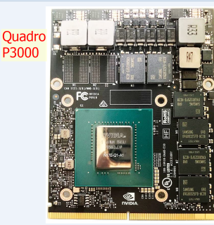 Card màn hình cao cấp Quadro P3000M MXM 6GB GDDR 5 Nâng cấp cho Laptop máy trạm Dell M6700 M6800 7710 7720 7530 5530 thumbnail
