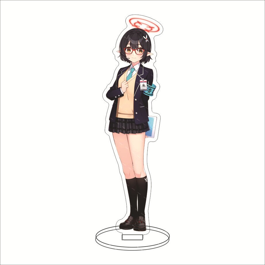 Mô hình Standee Blue Archive Abydos High School Acrylic Takanashi Hoshino Sunaokami Shiroko Kuromi S