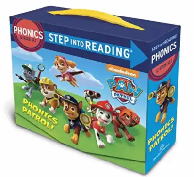 Phonics-Step into Reading with PAW PATROL (with surprised gift )