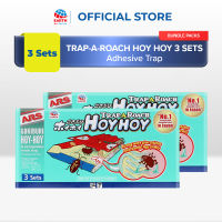 ARS Trap-A-Roach Hoy Hoy Cockroach Trap (3pcs) - 2 Boxes