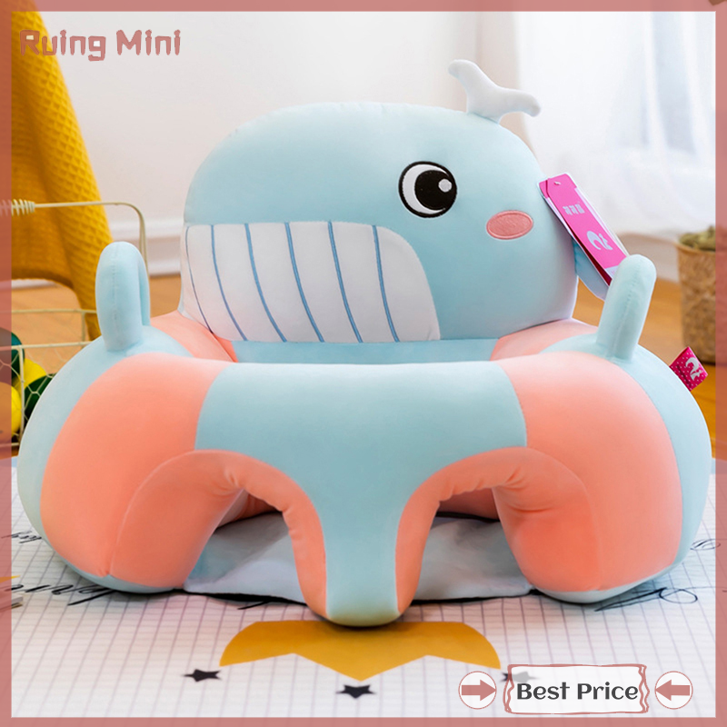 Ruing 1PC Baby Support Seat Sit Up Soft Chair Cushion Sofa Plush Pillow