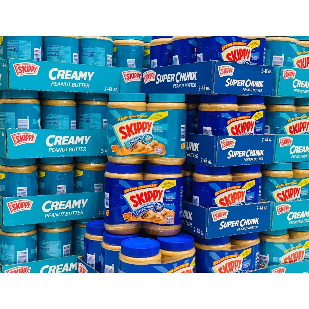 BƠ ĐẬU PHỘNG SKIPPY MỸ (LẺ 1 HŨ) 1.36 ký- Mỹ USA