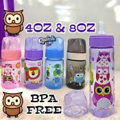 Cute Colorful Baby Feeding Bottle - BPA Free, Anti-Colic