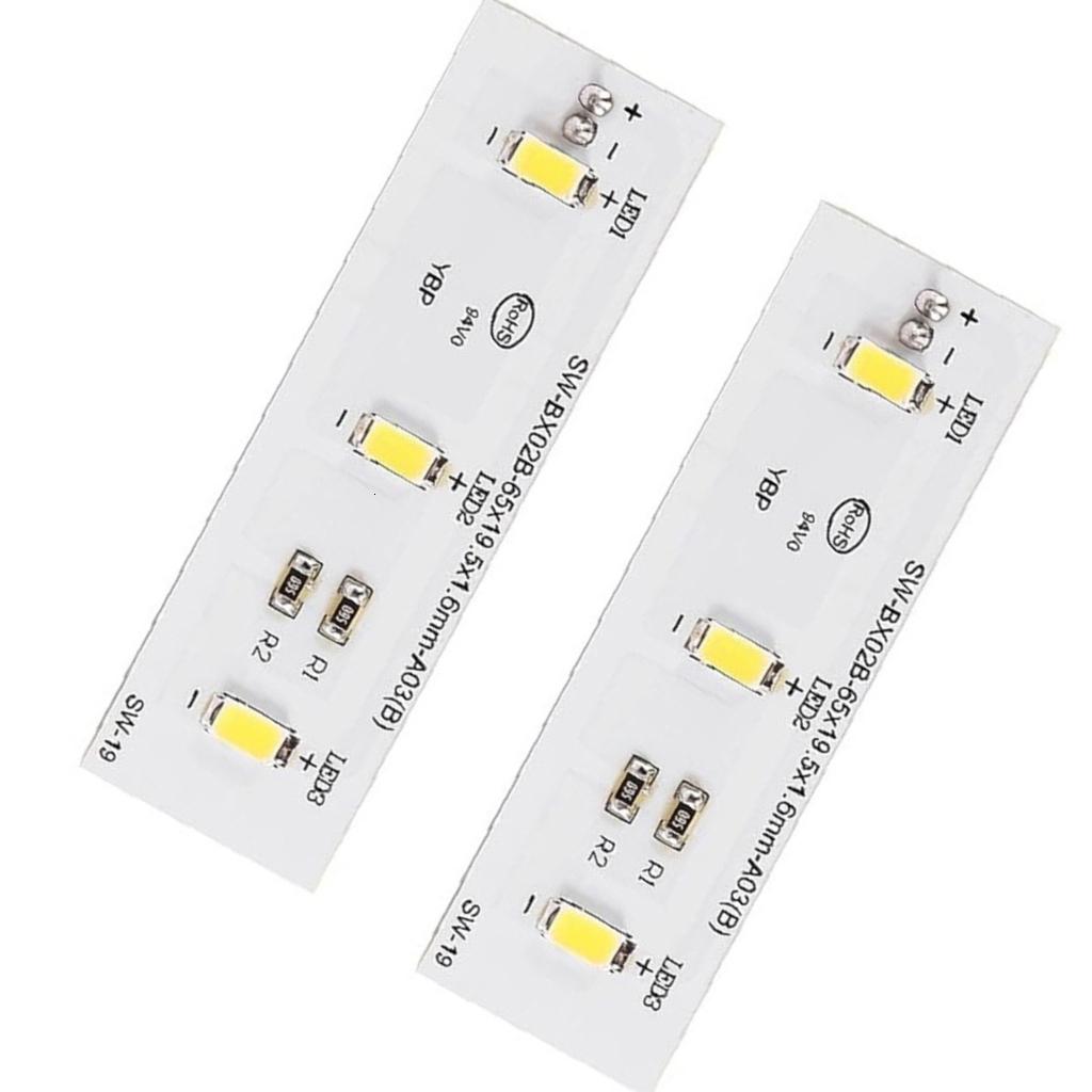 Upgraded Long Lasting LED Light Bar Board Suitable for SW BX02B Household Refrigeration Units Safe Bright Efficient 2pcs